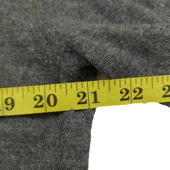 Goodman Extra Fine Merino Sweater Mens XL Gray Pullover Long Sleeve Crew Neck - Picture 9 of 12